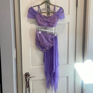 2 piece lyric/contemporary dance costume